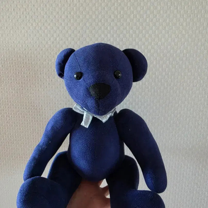[BUNJANG] Navy Teddy Bear Plush / 테디베어 인형