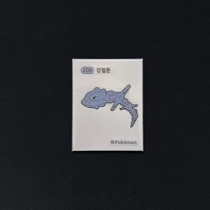 [BUNJANG] Pokemon 3-Digit Seal 208 Iron-thorns / 2022년 포켓몬 3자리 띠부씰 208 강철톤 판매합니다