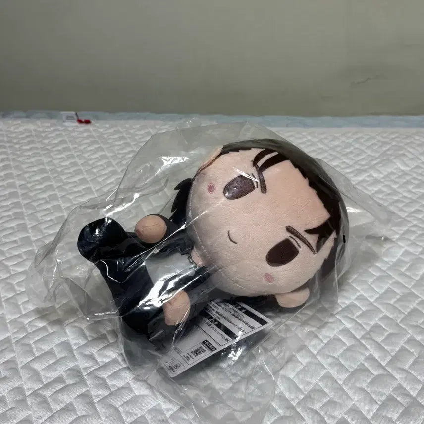[BUNJANG] Attack on Titan Ichiban Kuji Eren Yeager Chokonoko Plush Doll / [무료배송] 진격의거인 제일복권 선택과 결과 A상 에렌 초코노코 봉제인형 인형