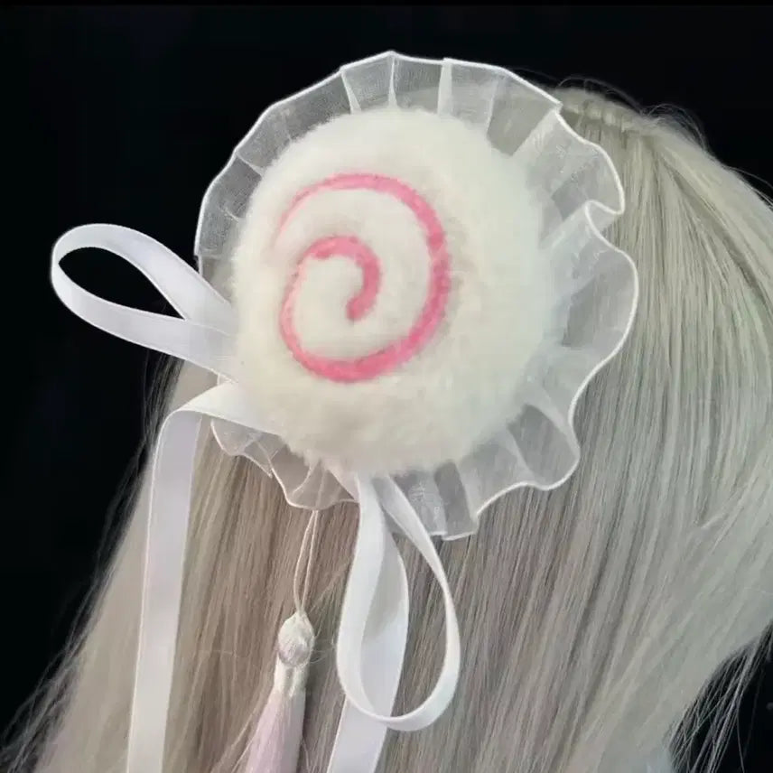[BUNJANG] Narutomaki Hairpin Set / 나루토마키 머리핀 세트