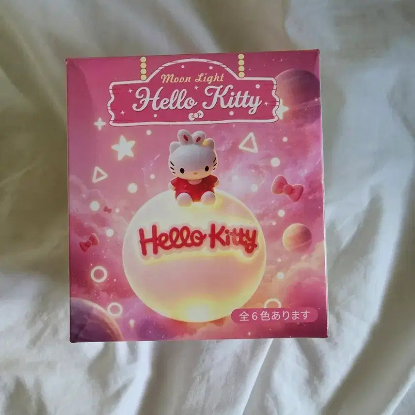 [BUNJANG] Hello Kitty Moonlight Mood Lamp / 헬로키티 문라이트 무드등