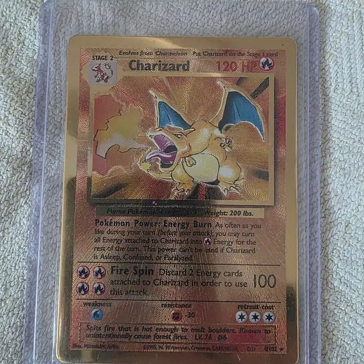 [BUNJANG] Pokemon 25th Anniversary Metal Charizard / 포켓몬 카드 25주년 메탈 리자몽