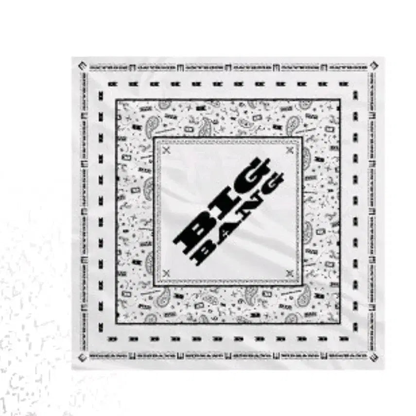 [BUNJANG] Big Bang 20th Anniversary Concert Limited Edition MD Bandana (Sealed) / 미개봉) 빅뱅 20주년 콘서트 한정판 md 반다나