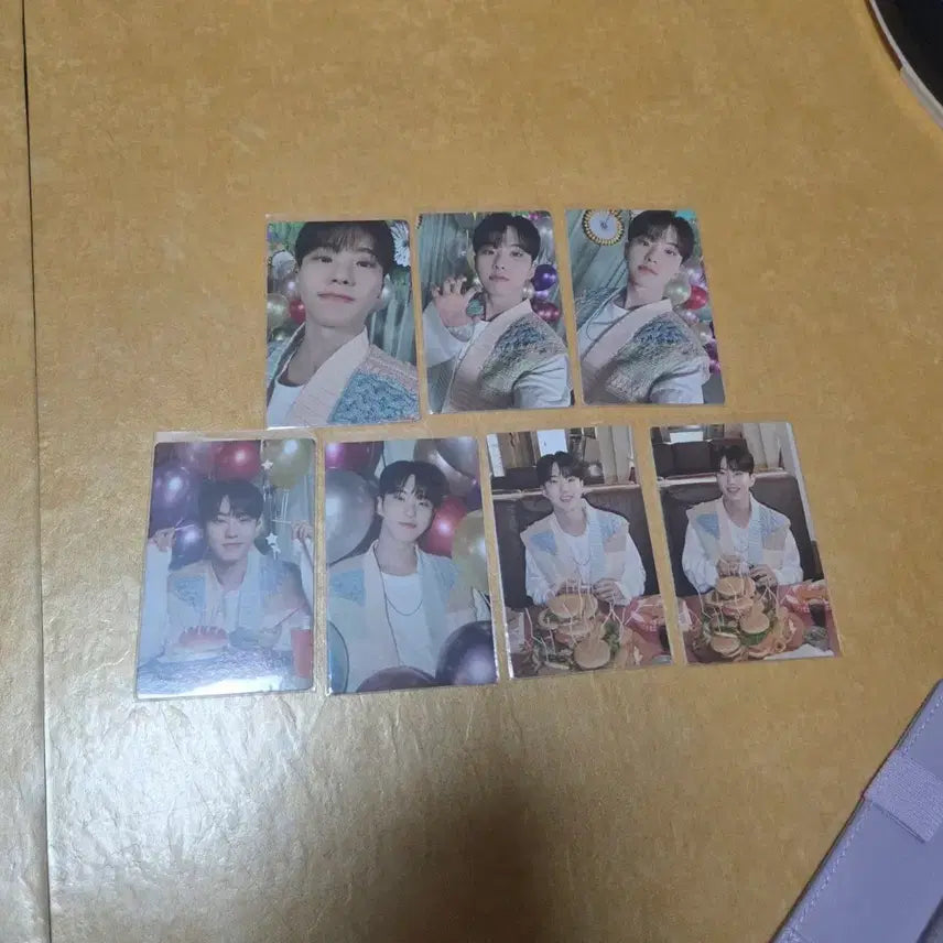 [BUNJANG] SEVENTEEN HOSHI Birthday Box Ver. 3 Bundle Set / 세븐틴 호시 생일박스 생박 ver3 포카 일괄 양도