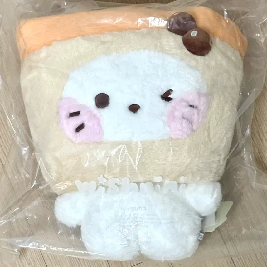 [BUNJANG] NCT WISH Bubble Nyanie Giant Hug Cushion (Sealed, includes Special Photocard) / [원가양도/미개봉/현물/포카포함] NCT WISH 대왕 허그 쿠션 버블냥니 (특전포카 포함)