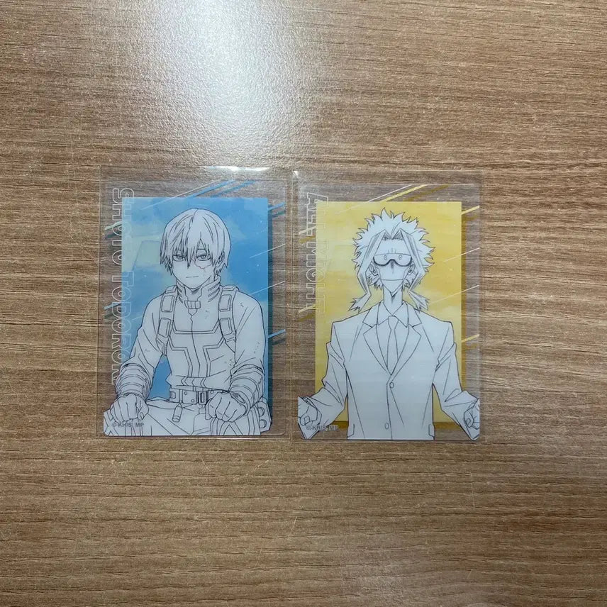 [BUNJANG] My Hero Academia All Might Shoto Todoroki Clear Card / 나의 히어로 아카데미아 올마이트 쇼토 토도로키 클리어 카드