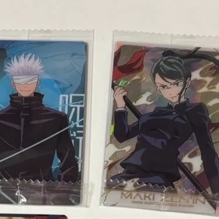 [BUNJANG] Jujutsu Kaisen Gojo Satoru Maki Weish Card Bundle Set (Sealed) / 일괄 미개봉 주술회전 고죠 사토루, 마키 웨하스 카드