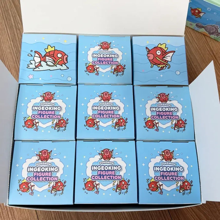 [BUNJANG] Mureungdowon Pokemon "Kingler" Figure Collection (7 Types, No Duplicates) / 잉어킹 피규어 컬렉션 7종 중복 없습
