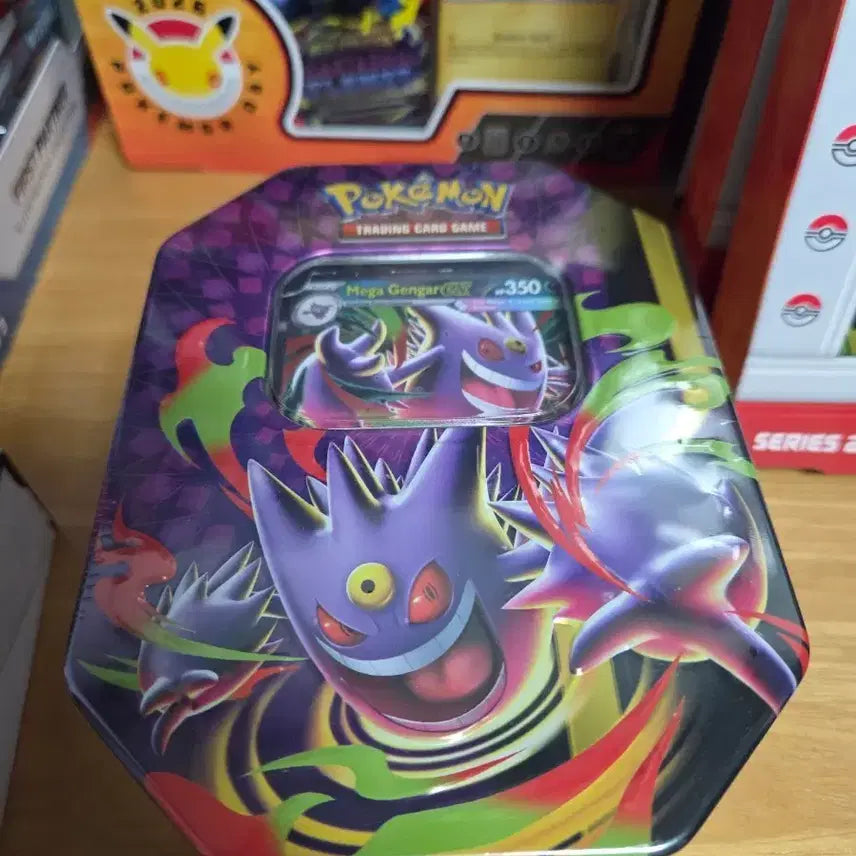 [BUNJANG] Pokemon Card Mega Gengar Tin Case / 포켓몬 카드 메가 팬텀 틴케이스