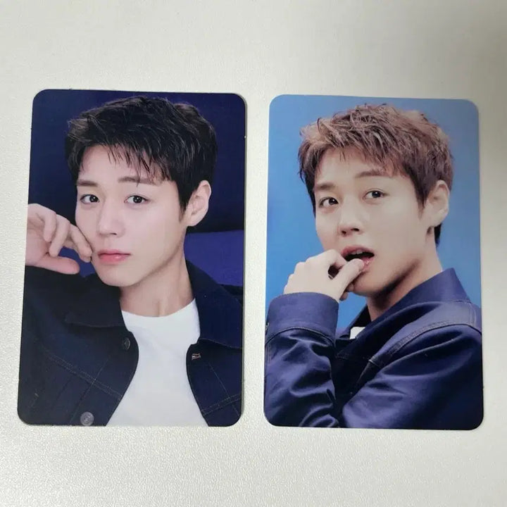 [BUNJANG] Make prem Park Jihoon Photocard Set (2 pcs) / 메이크프렘 박지훈 포카 2장 세트