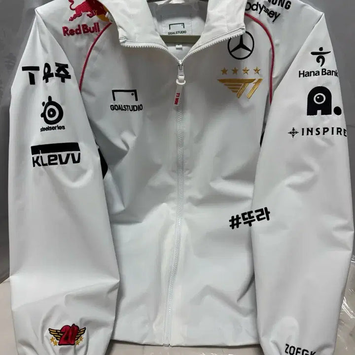 [BUNJANG] T1 2024 Worlds Jacket White S / T1 2024 유니폼 월즈 자켓 화이트 S