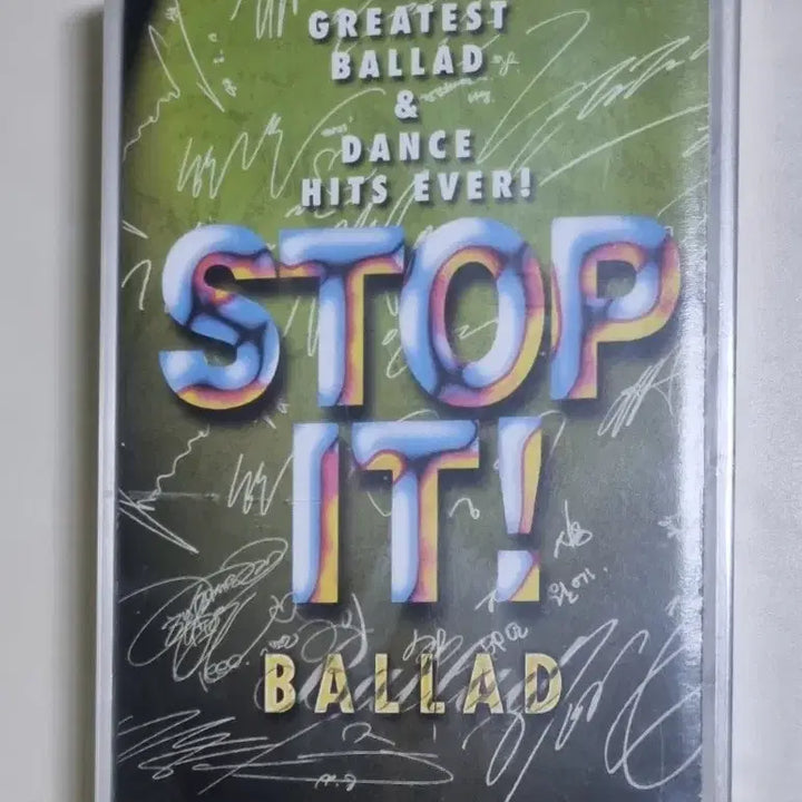 [BUNJANG] Various Artists Stop It Ballads Unsealed Cassette Tape Jo Sung Mo, Bank, Solid, Kim Don Kyu, The Day / 가요 컴필레이션 - 스탑잇 발라드 (미개봉 카세트테이프) 조성모 뱅크 솔리드 김돈규 더데이