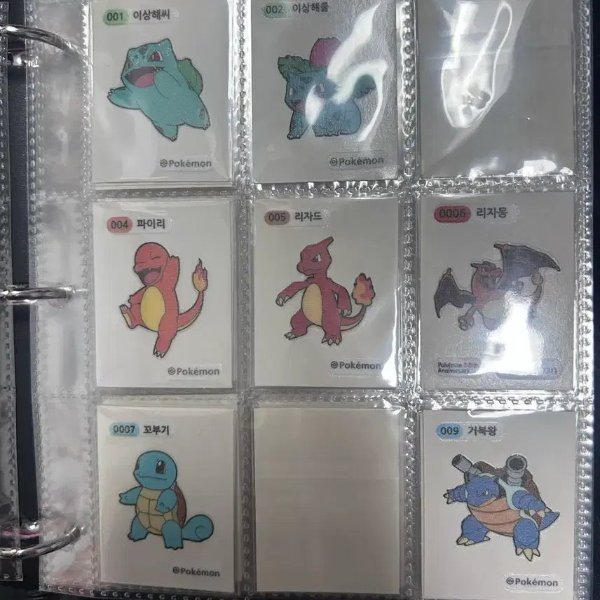 [BUNJANG] Pokemon Sticker Collection Gen 1 / 포켓몬 띠부씰 1세대