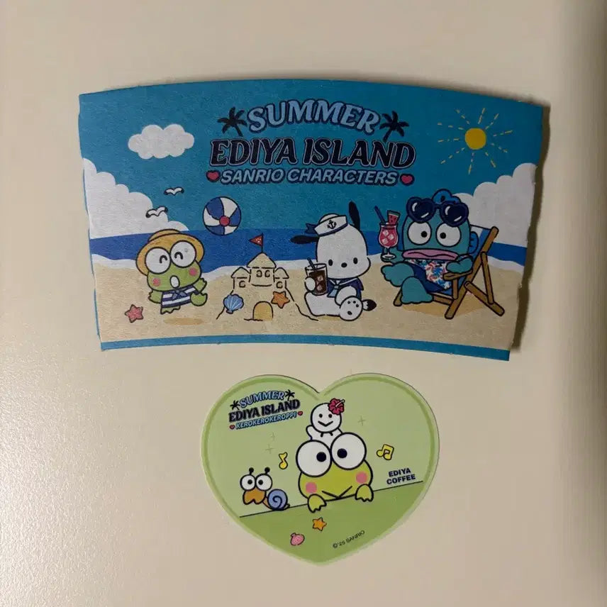 [BUNJANG] EDIYA Keroppi Straw Deco / 이디야 케로피 스트로우 데코