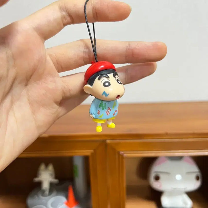 [BUNJANG] Crayon Shin-chan Shin-chan Keyring Strap / 짱구는 못말려 짱구 키링 스트랩
