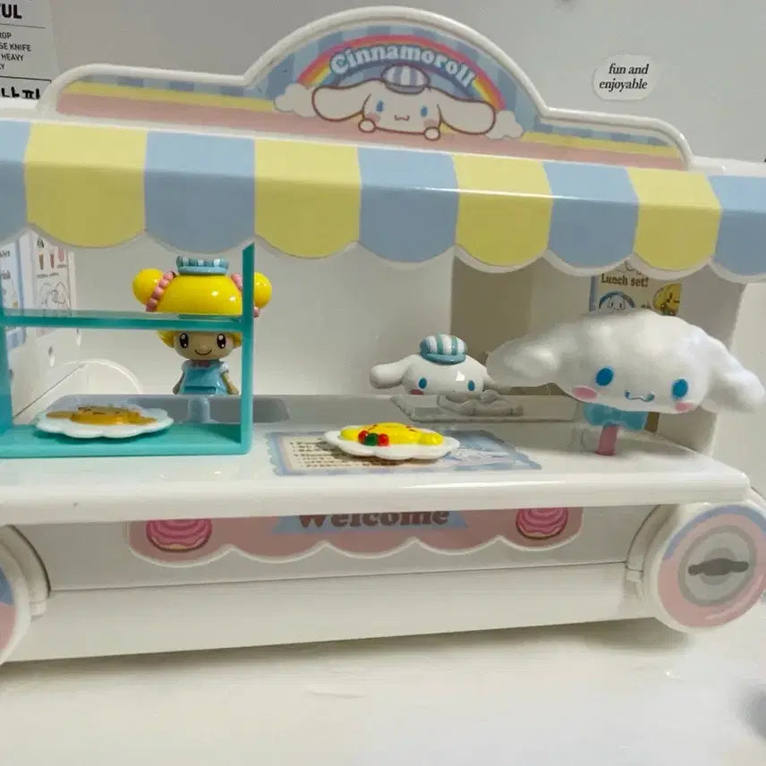 [BUNJANG] Cinnamoroll Ice Cream Shop Playset / 시나모롤 아이스크림