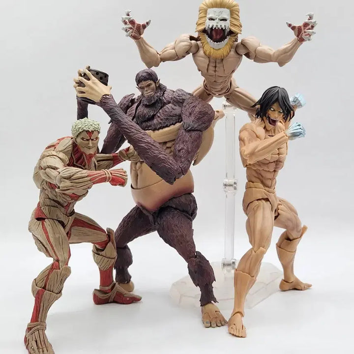 [BUNJANG] Revoltech Attack on Titan 4-Figure Special Edition Set / 리볼텍 진격의 거인 4종