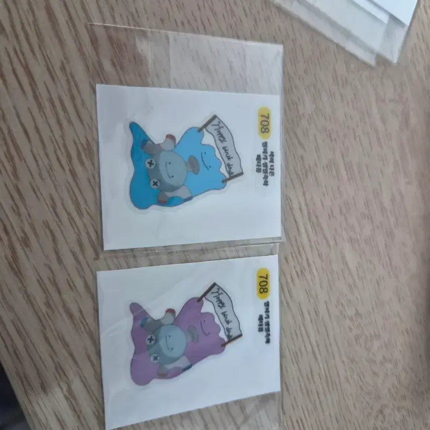 [BUNJANG] Custom Pokemon Stickers / 포켓몬 띠부씰 커스텀 제작