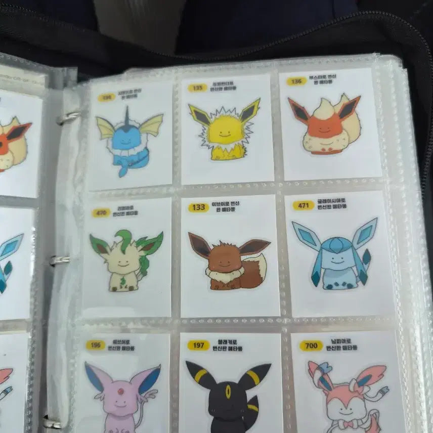 [BUNJANG] Custom Pokemon Stickers / 포켓몬 띠부씰 커스텀 제작