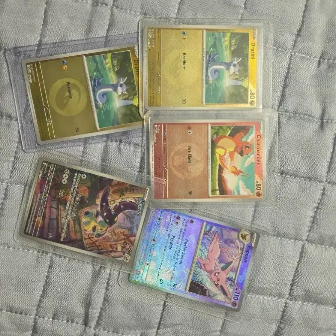 [BUNJANG] Pokemon TCG North American Set Bundle - Fireball, Dracini, Eevee / 북미 세트 일괄 마볼 파이어볼 포켓몬카드