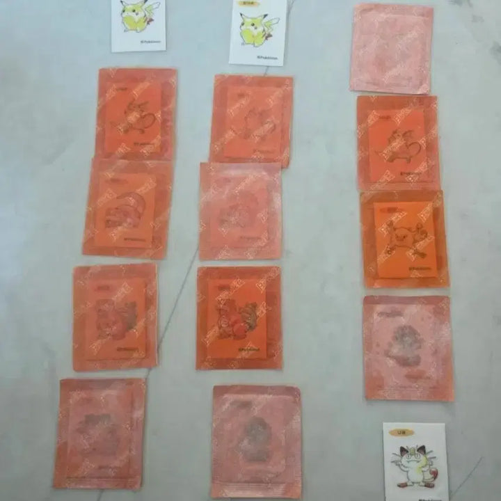 [BUNJANG] Pokemon Artwork Mewtwo &amp; Snorlax (Fat Pikachu) Mini Albums / 포켓몬 아트워크 뮤츠, 뚱까츄 띠부씰 판매 합니다