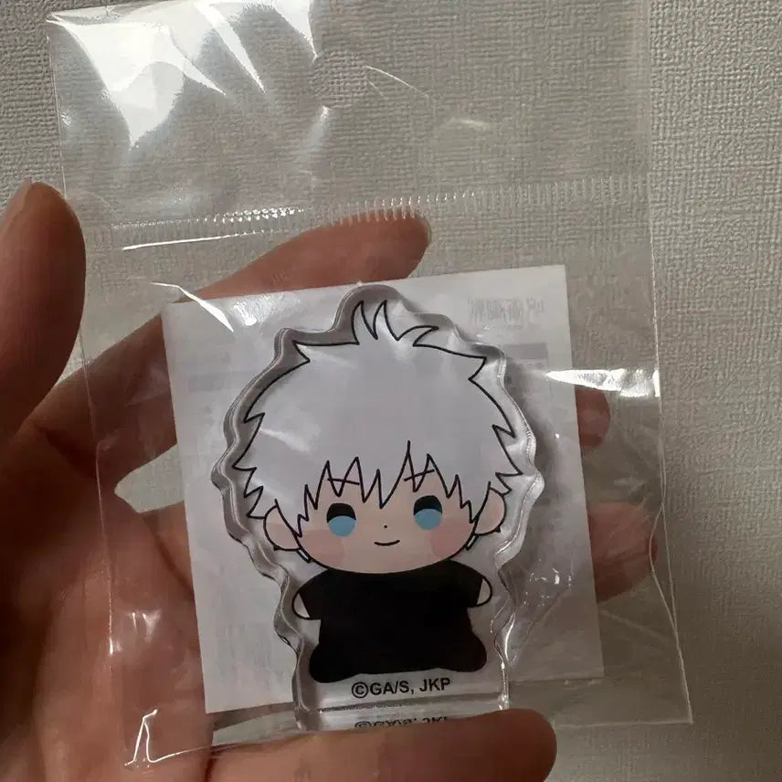 [BUNJANG] Jujutsu Kaisen Gojo 5th Anniversary Mochibi Acrylic Block / 주술회전 5주년 모치비 고죠 아크릴 블럭