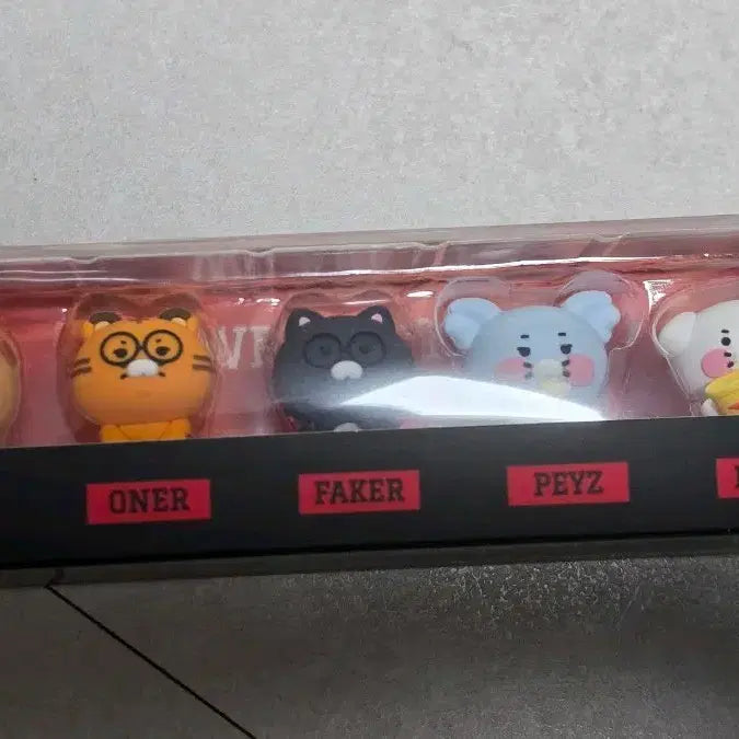 [BUNJANG] T1 Chunsik Mini Figure Set / 티원 춘식이 미니 피규어 미개봉