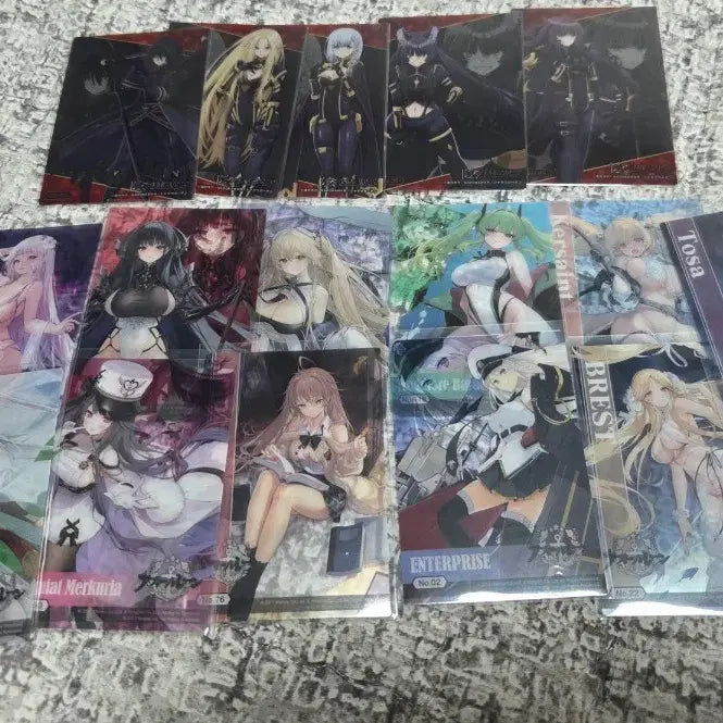 [BUNJANG] Azur Lane and Arknights Clear Card Set / 아주르레인 및 어둠실 클리어카드 판매
