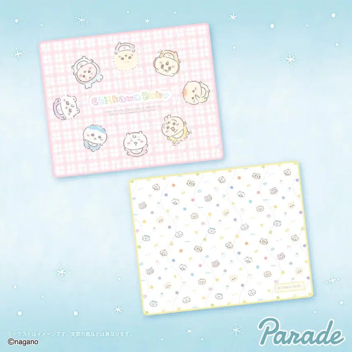 [BUNJANG] Chiikawa Baby Parade Cool Blanket Bundle Set / 치이카와 베이비 퍼레이드 쿨 담요 냉감 2종 일괄