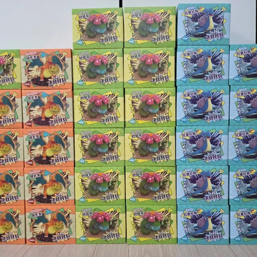 [BUNJANG] Pokemon Final Evolution 3-Type Figure Set / 포켓몬 최종진화 3종 피규어 33개 일괄판매