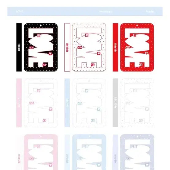 [BUNJANG] Two Two Love Photocard Holder / two님 러브 포카홀더 양도