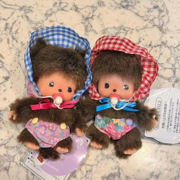[BUNJANG] Bonnet Baby Chichi Monchhichi Set / 보넷베비치치 몬치치