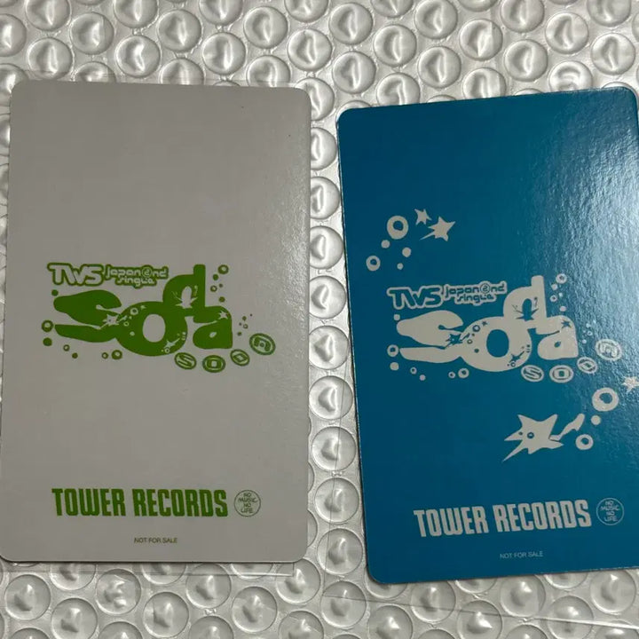 [BUNJANG] TWS Jihoon Sodasoda Tower Records POB 2-Set / 투어스 지훈 sodasoda 타워레코드 특전 2장 세트