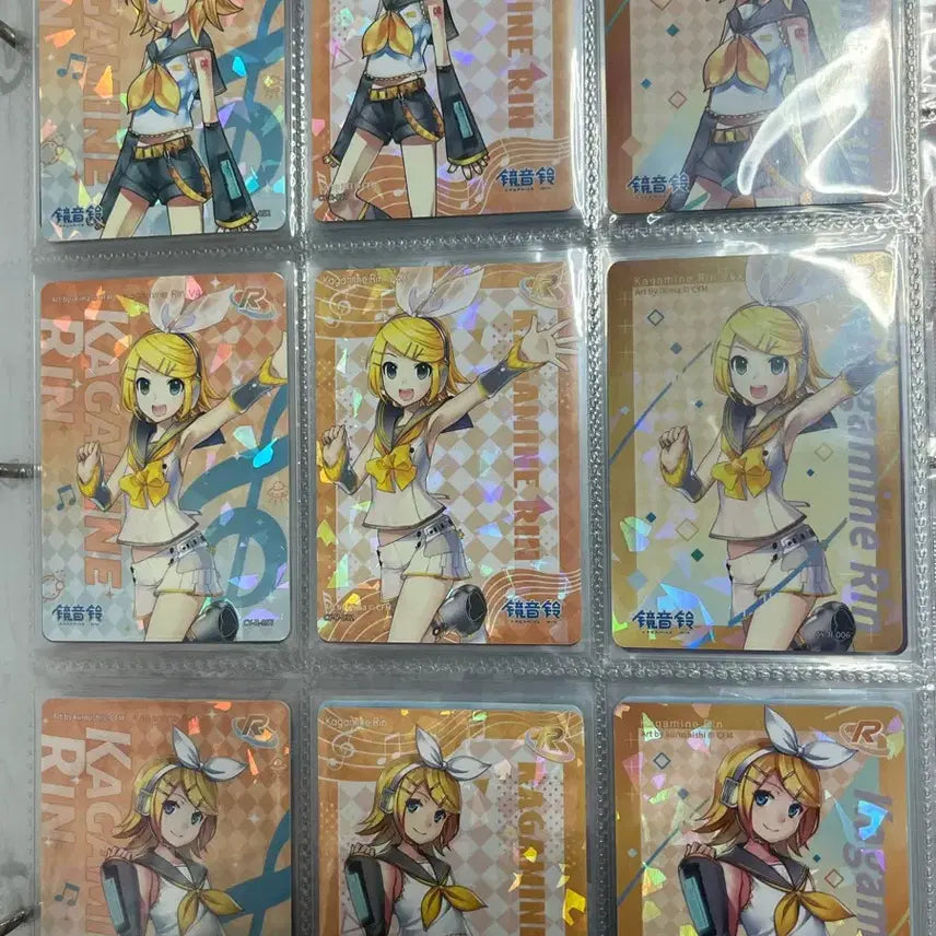 [BUNJANG] Kagamine Rin Vocaloid Card Bundle Set / 보컬로이드 프세카 카가미네 린 카드 지류 웨하스 일괄 처분