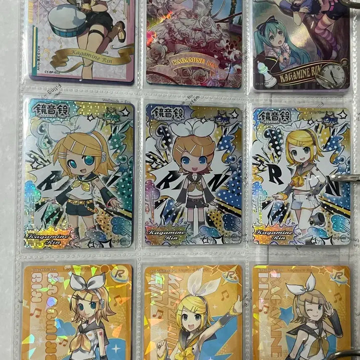 [BUNJANG] Kagamine Rin Vocaloid Card Bundle Set / 보컬로이드 프세카 카가미네 린 카드 지류 웨하스 일괄 처분