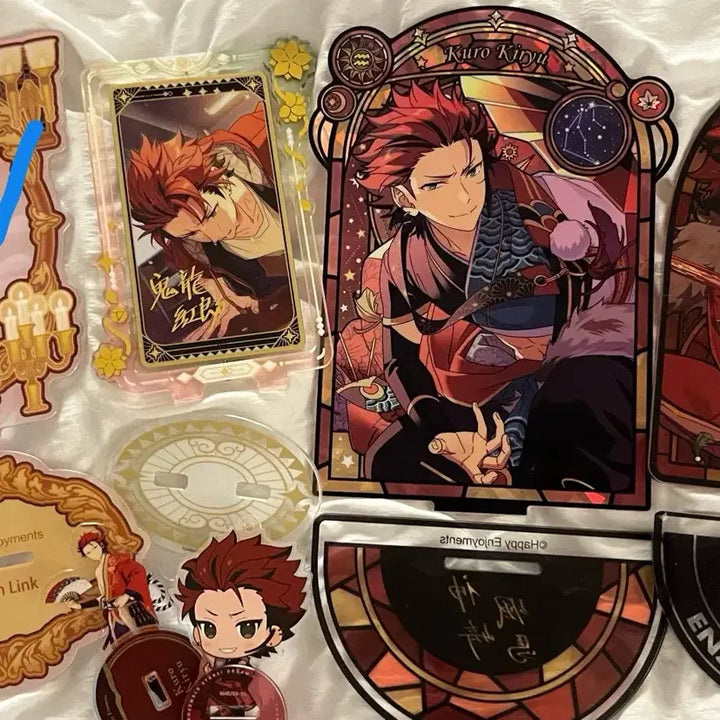 [BUNJANG] Ensemble Stars! Kiryu Kuro Acrylic Stand Bundle Set / 앙상블스타즈 앙스타 키류쿠로 아크릴스탠드 일괄