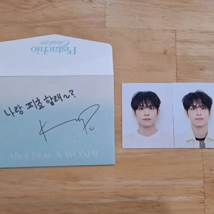 [BUNJANG] DAY6 Wonpil Afterblow Proof Photo Set / 데이식스 원필 애프터블로우 증명사진 피스타치오 피쵸 증사