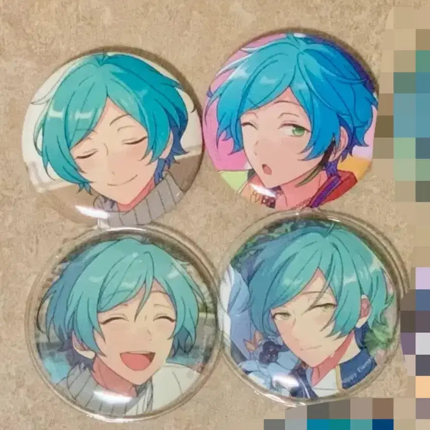 [BUNJANG] Ensemble Stars! Kanata 4 Star Can Badge Bundle Set / 앙스타 카나타 4성 캔뱃지 일괄