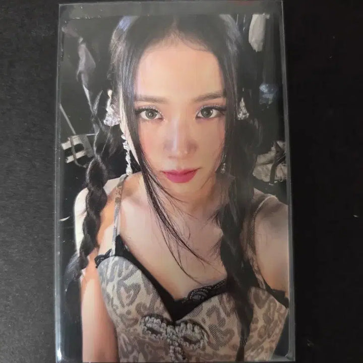 [BUNJANG] BLACKPINK Jisoo Bornpink Vinyl LP Photocard / 블랙핑크 블핑 포토카드 포카 지수 jisoo BLACKPINK Vinyl LP Bornpink 본핑크