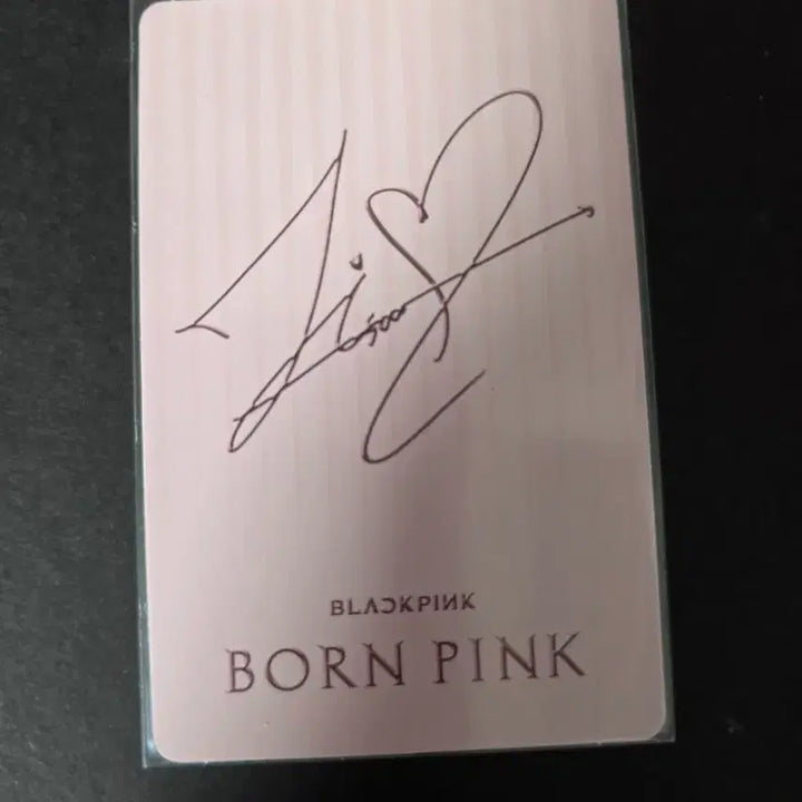 [BUNJANG] BLACKPINK Jisoo Bornpink Vinyl LP Photocard / 블랙핑크 블핑 포토카드 포카 지수 jisoo BLACKPINK Vinyl LP Bornpink 본핑크