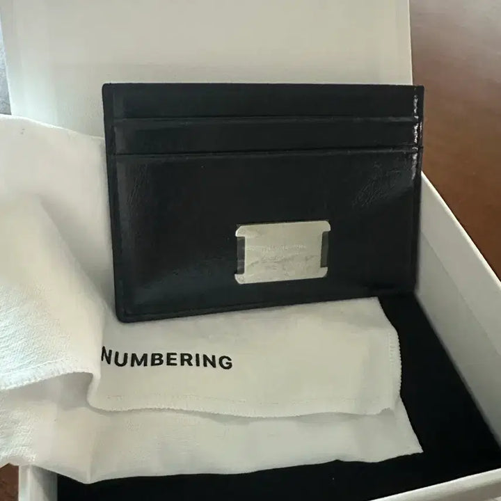 [BUNJANG] ENHYPEN Numbering Card Holder Black Sealed / 엔하이픈 넘버링 카드지갑 블랙 미개봉
