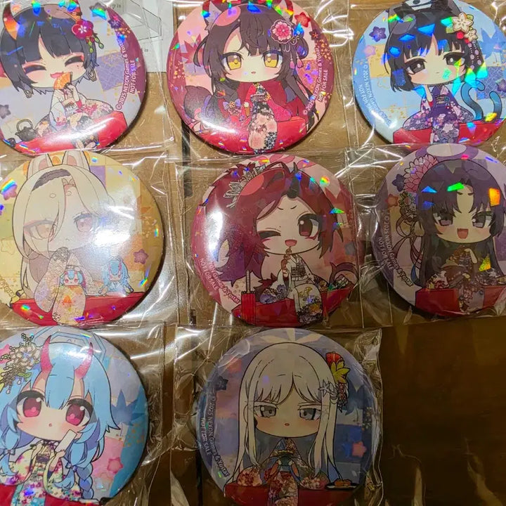 [BUNJANG] Blue Archive Hyakki Yako Special Edition Can Badge Set / 블루아카이브 교토 특전 캔뱃지