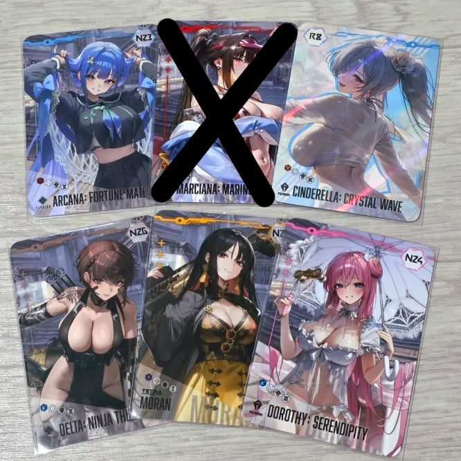 [BUNJANG] NIKKE 26 Summer Pop-up AR Photocard 5-Member Set / [니케] 26년 여름팝업 AR포토카드 5종 세트