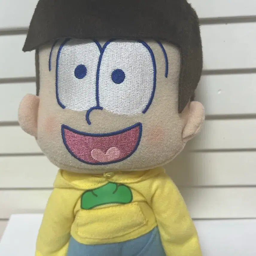 [BUNJANG] Osomatsu-san Juushimatsu Plush Doll / 오소마츠 6쌍둥이 5째 쥬시마츠 인형 판매