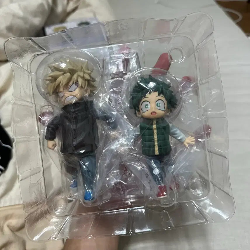 [BUNJANG] My Hero Academia Ichiban Kuji E Prize Bakugo &amp; Midoriya Childhood Figure Set / 나의 히어로 아카데미아 쿠지 e상 바쿠고 미도리야 유년기 (단순 전시)