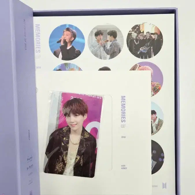 [BUNJANG] BTS Suga 2018 Memories Blu-ray Photocard / BTS 방탄소년단 2018 메모리즈 블루레이-포카 윤기