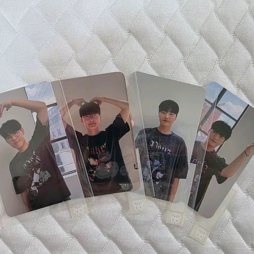 [BUNJANG] T1 Homeground Sunday Photocard Set (Owner, Faker, Payer, Keria) / 티원 홈그라운드 5만원 구매 일요일 포카