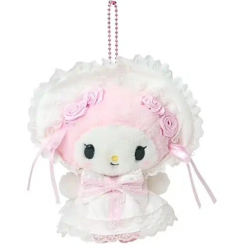 [BUNJANG] Sanrio My Melody White Frill Wedding Mascot / [새상품]산리오 화이트프릴 웨딩 마스코트 마이멜로디