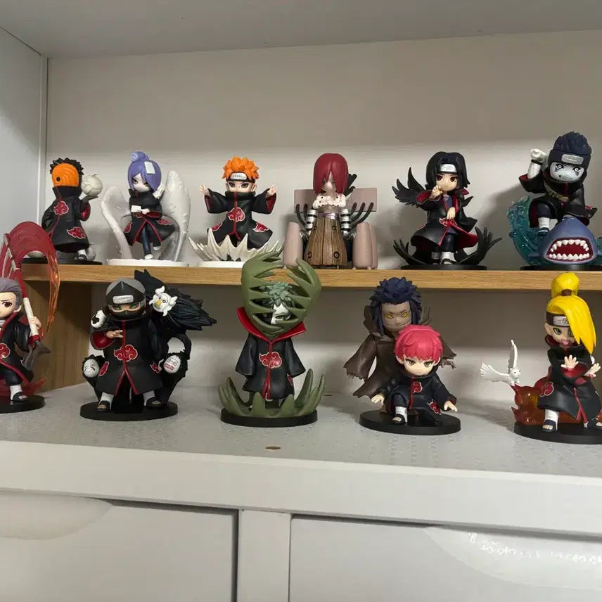 [BUNJANG] PopMart Naruto Akatsuki Figures Full Set (Including Secret Nagato) / (시크릿포함)팝마트 나루토 아카츠키 피규어 풀세트 팝니다