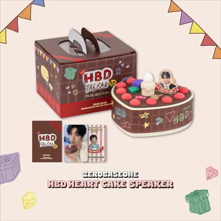 [BUNJANG] ZEROBASEONE Kim Taerae Birthday MD Speaker / 제로베이스원 김태래 생일 MD 케이크 스피커